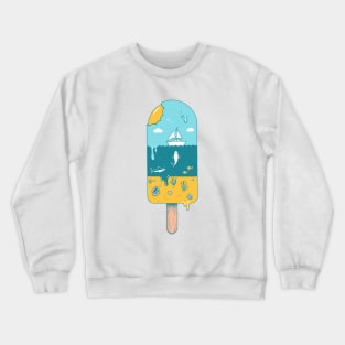 Melted landscape Crewneck Sweatshirt